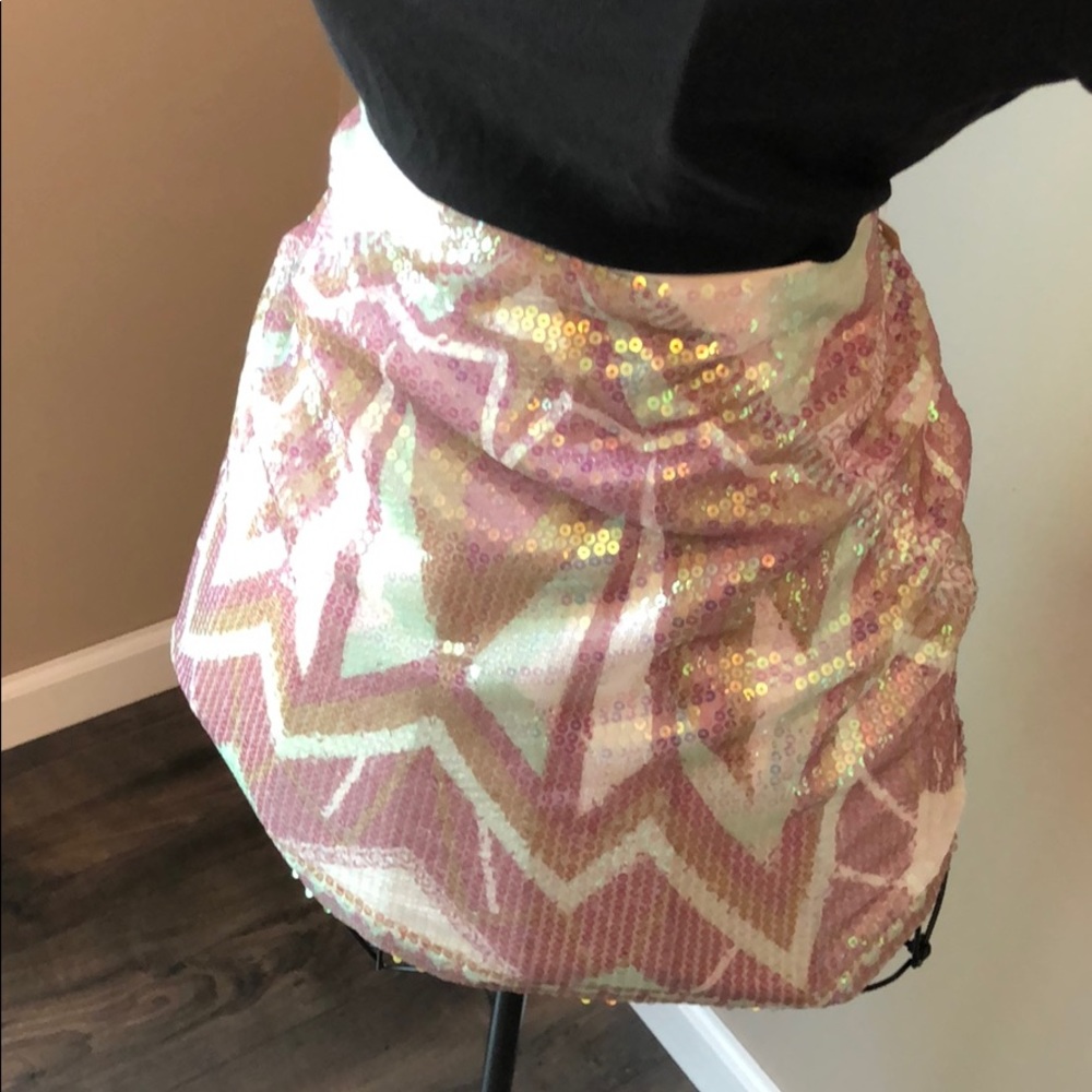 Sequin Skirt